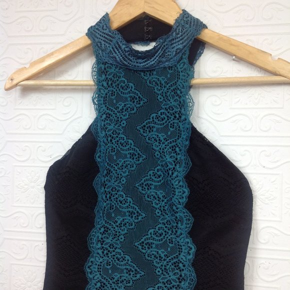 Free People Natasha Lace Mini Dress - Picture 9 of 10